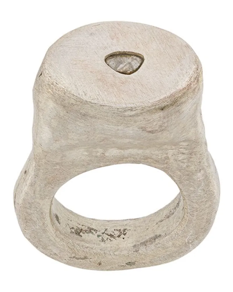 Parts Of Four Tall Roman' Ring - Silber Silber
