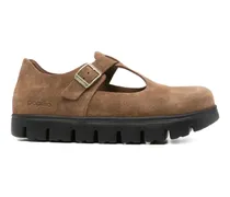 Paris Schuhe mit Schnallenriemen - Braun