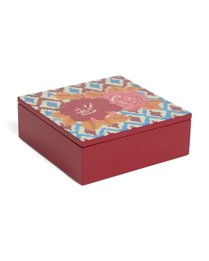 Lisa Corti Box mit Print - Rot Rot