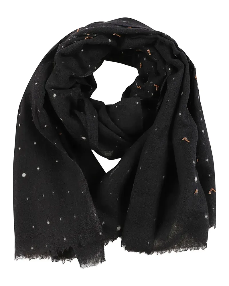 Altea Schal mit Polka Dots - Grau Grau
