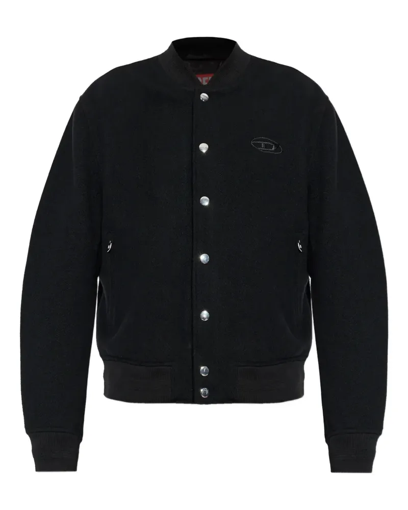 Diesel J-Arry-WRD button-up jacket - Schwarz Schwarz