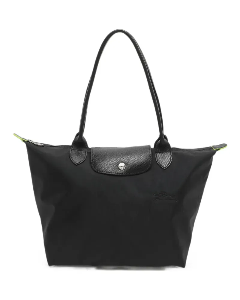 Longchamp medium Le Pliage tote bag - Schwarz Schwarz