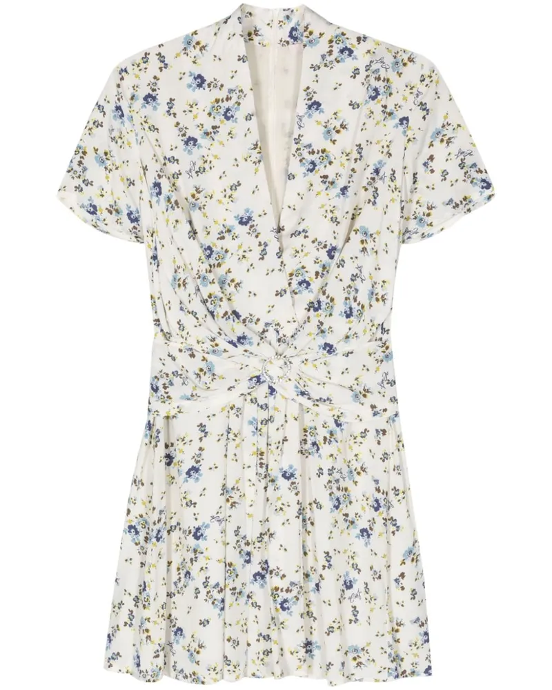 Liu Jo Provencal Fantasy Minikleid mit Blumen-Print - Nude Nude