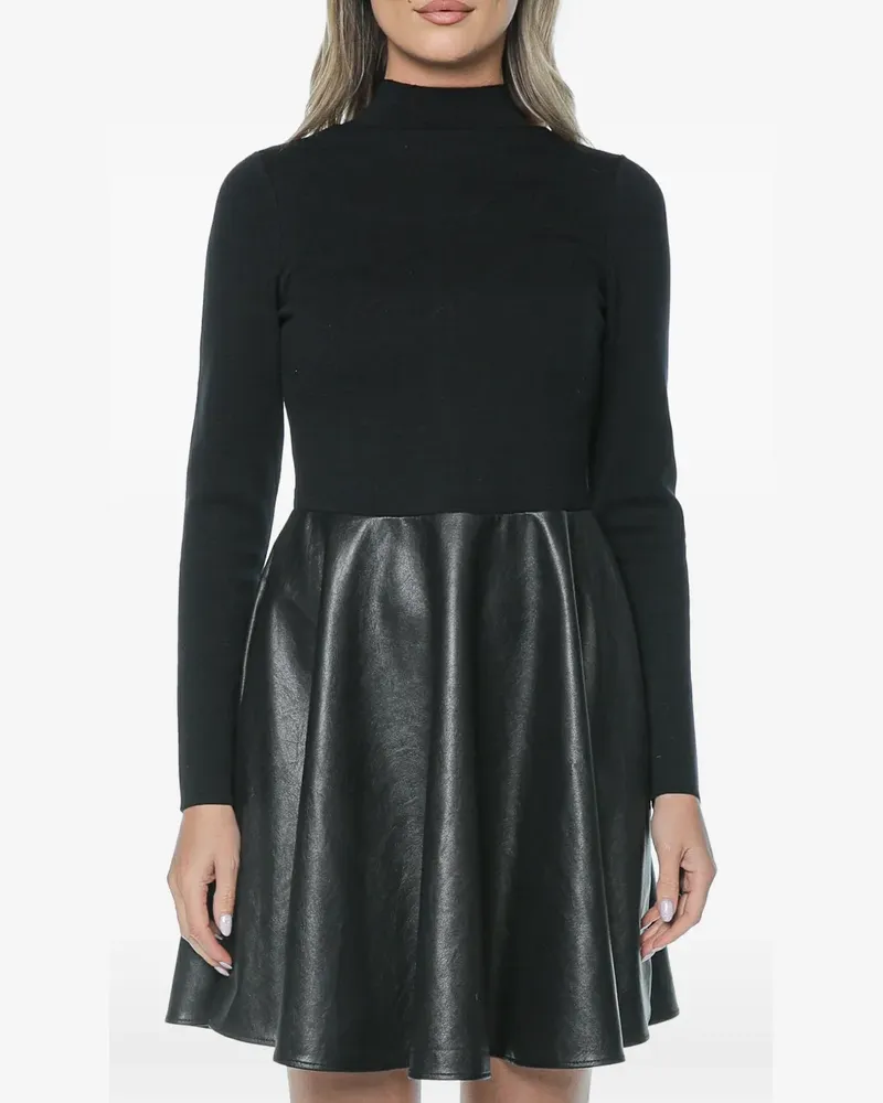 Ted Baker Milioa panelled mini dress - Schwarz Schwarz