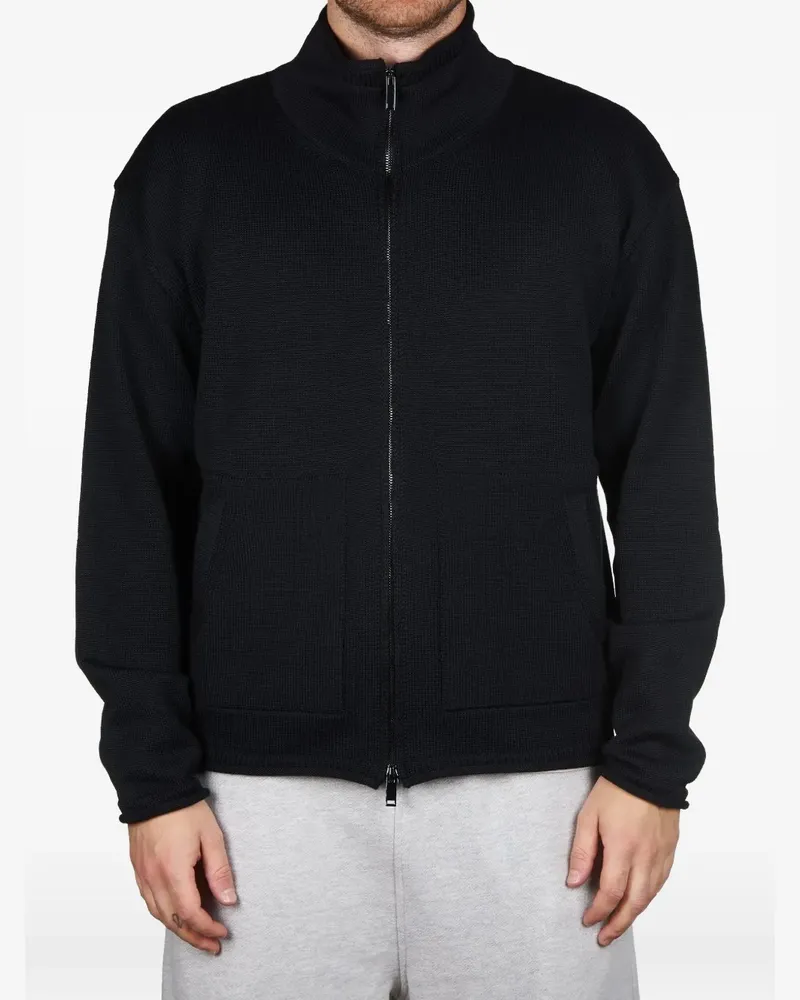 Roberto Collina zip-up sweater - Schwarz Schwarz