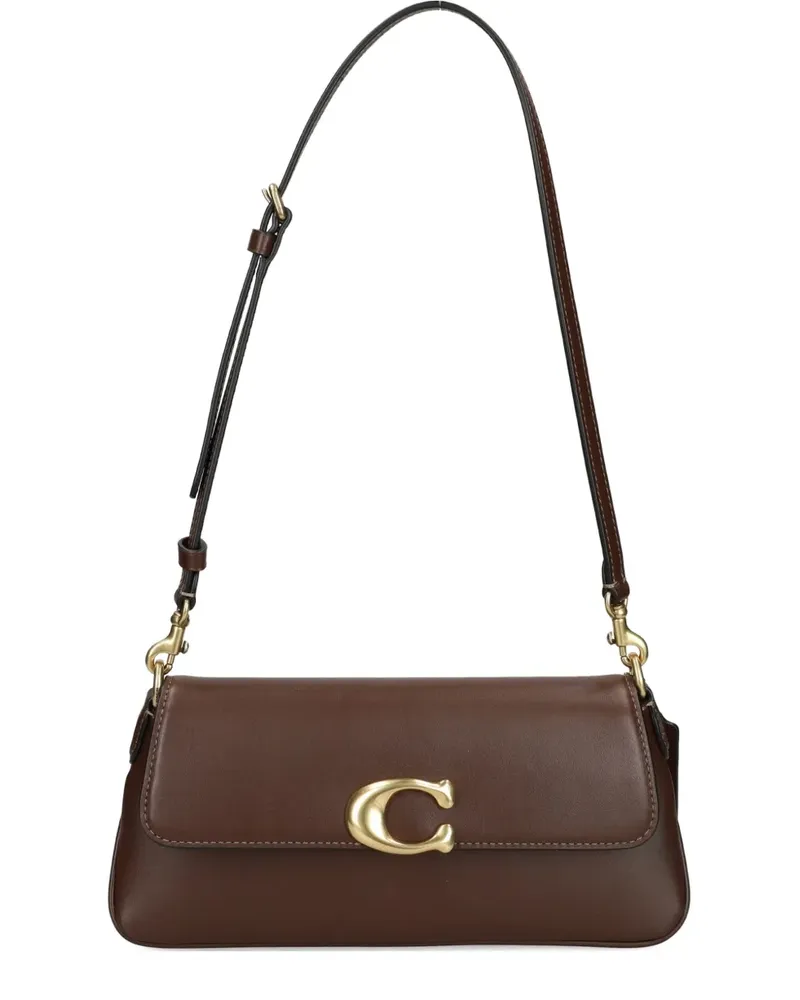 Coach Kleine Jet Schultertasche mit C-Logo - Braun Braun
