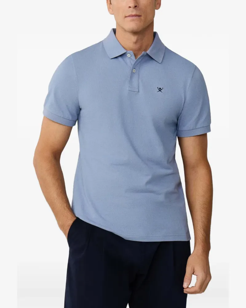 Hackett short-sleeve polo shirt - Blau Blau