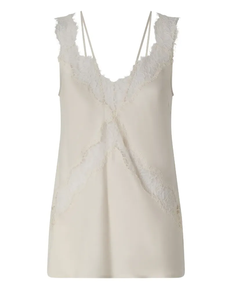 Pinko Bluse mit Spitze - Nude Nude