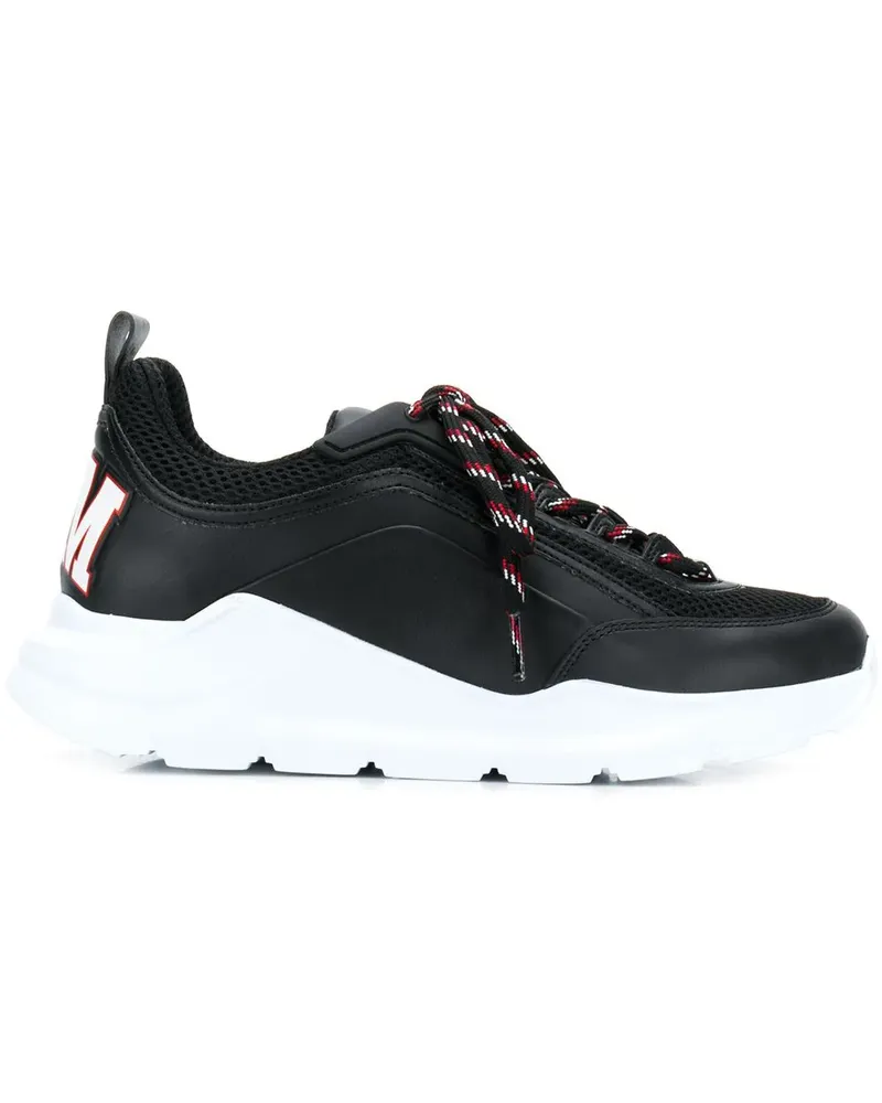 MSGM Sneakers mit klobiger Sohle - Schwarz Schwarz
