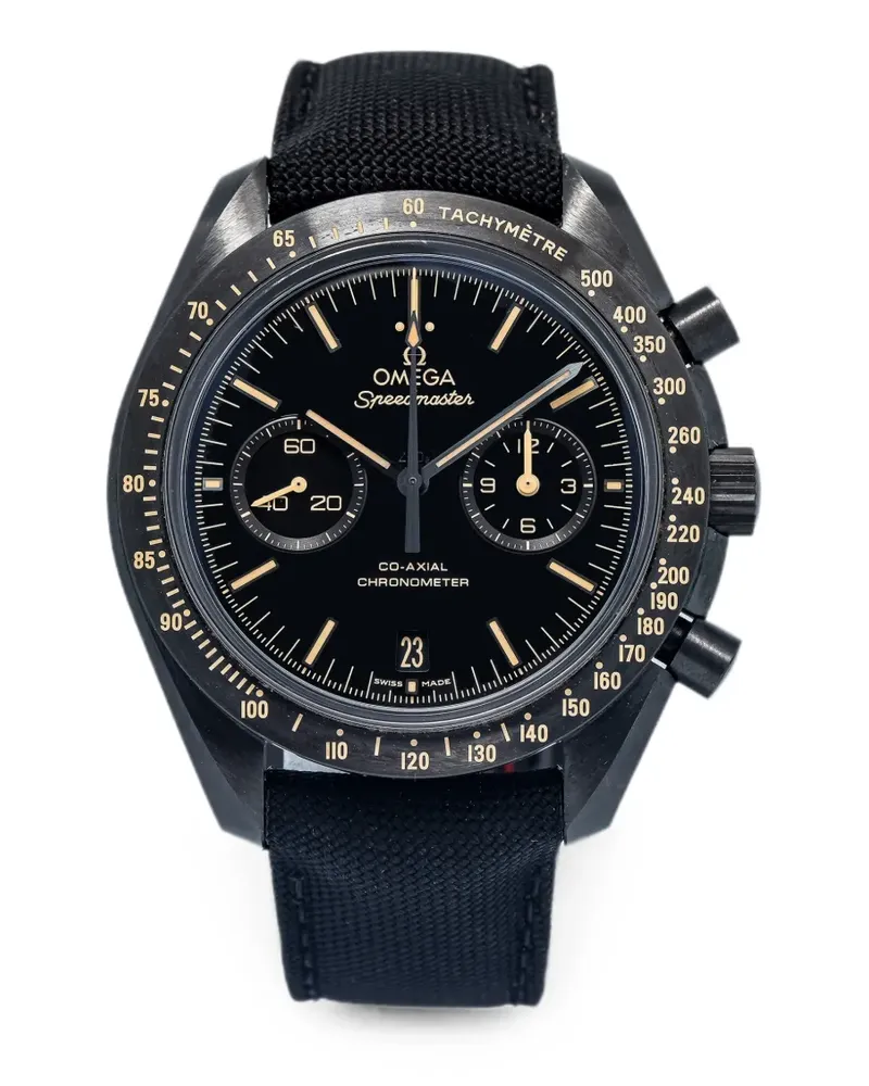 Omega Speedmaster Chronometer Armbanduhr 44mm - Schwarz Schwarz