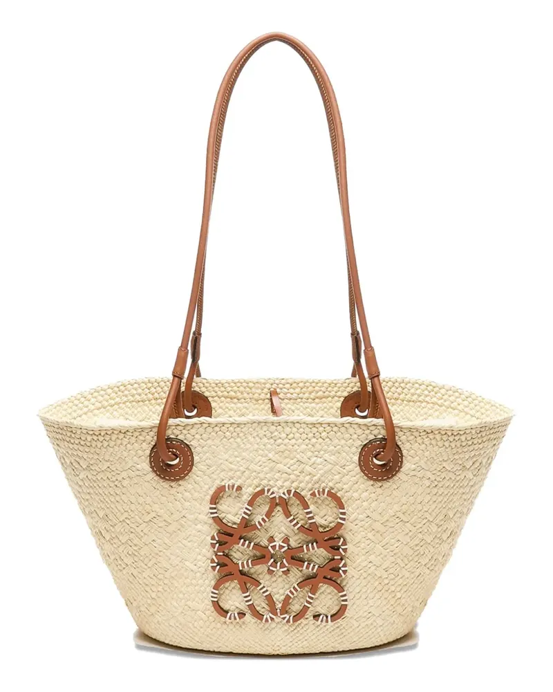 Loewe Anagram Schultertasche - Nude Nude