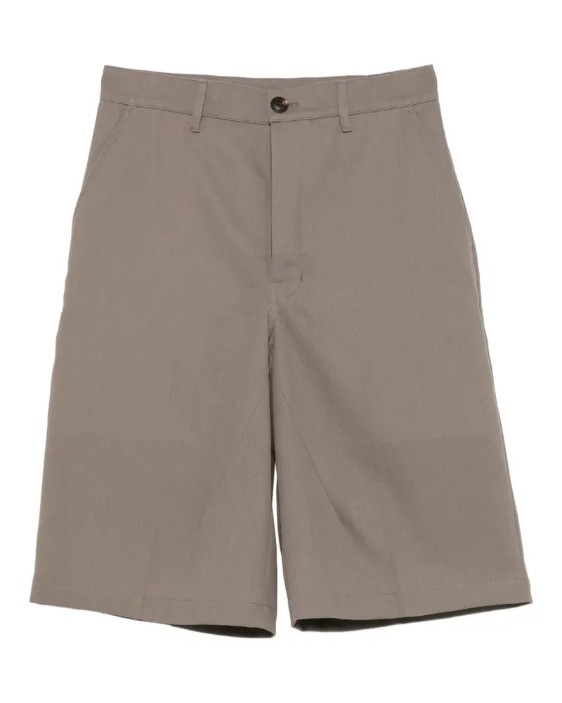 Rick Owens Klassische Shorts mit Falten - Grau Grau