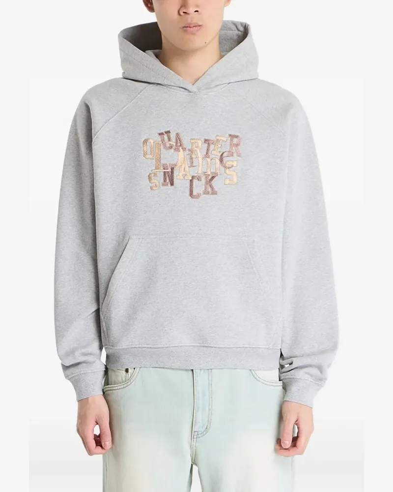 Dime Jumble kangaroo-pocket hoodie - Grau Grau