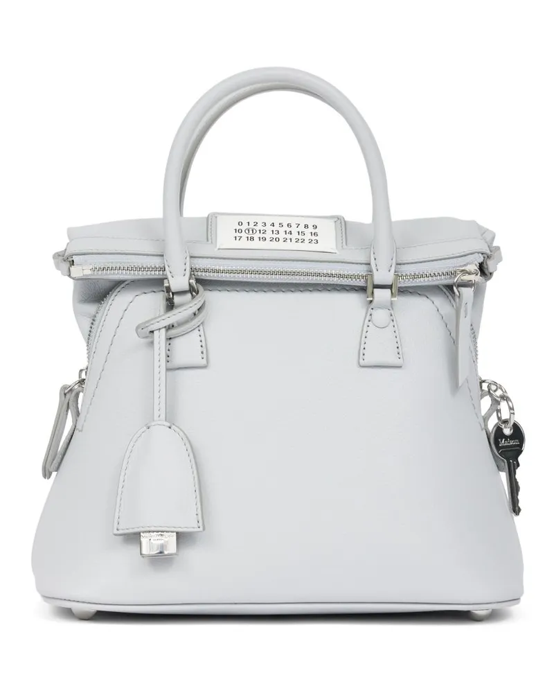 Maison Margiela Mini 5AC Classique Handtasche - Grau Grau
