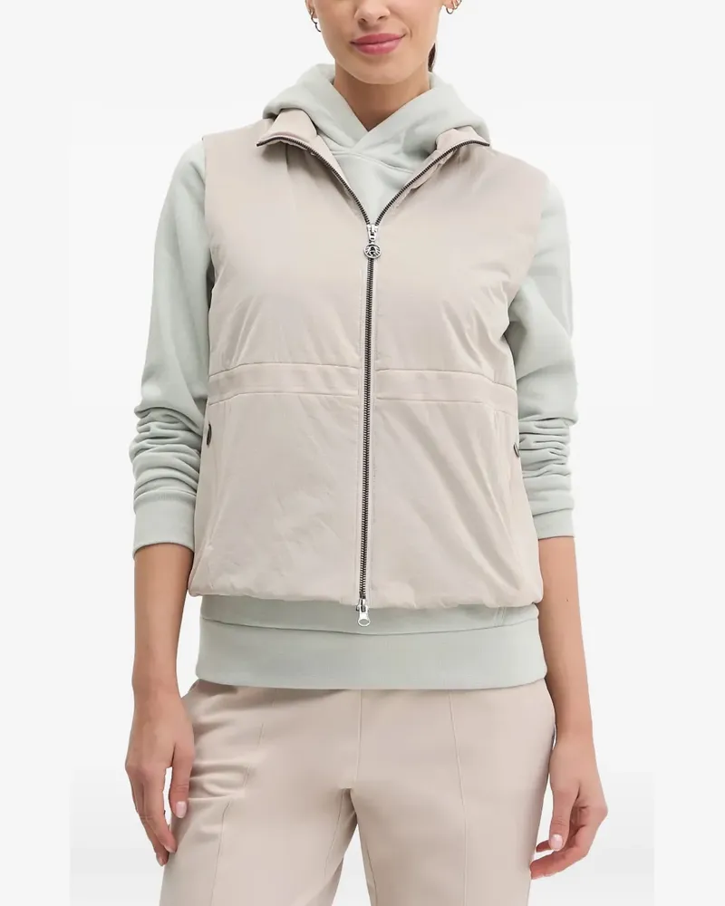 Sportalm logo-print zip-up jacket - Grau Grau