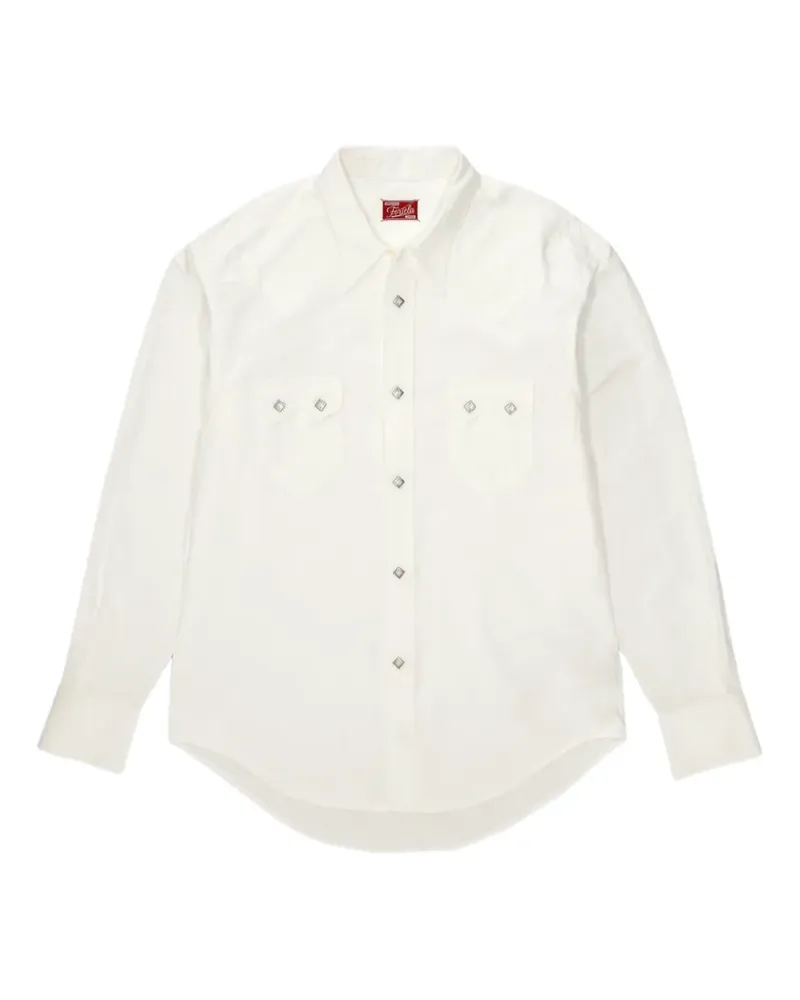 Fortela HudsonTexas oxford shirt - Weiß Weiß
