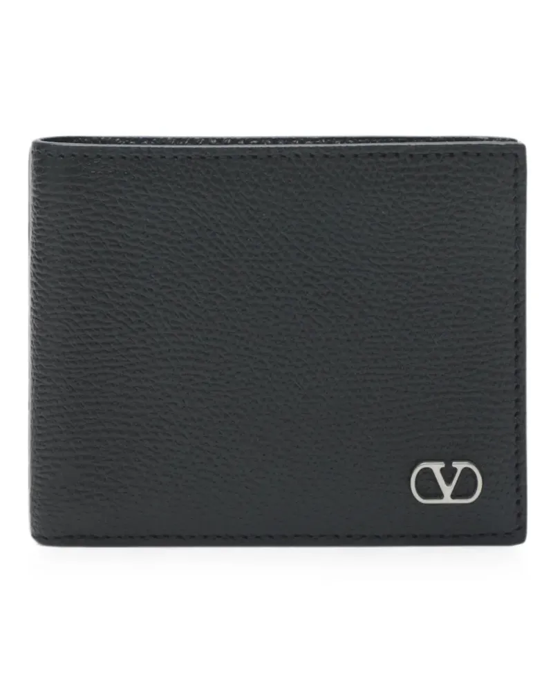 Valentino Garavani VLogo billfold wallet - Schwarz Schwarz