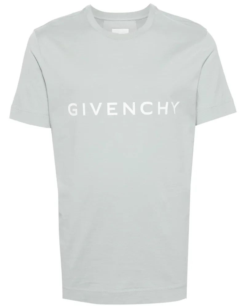 Givenchy T-Shirt mit Logo-Print - Blau Blau