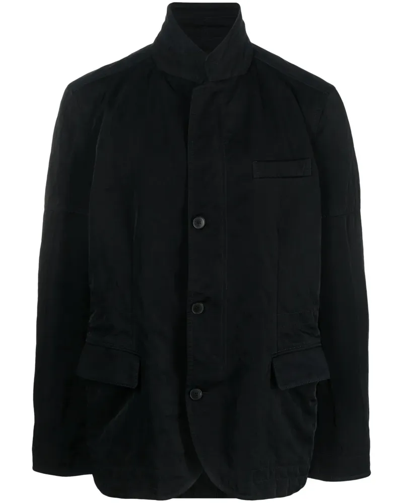Valentino Garavani Hemdjacke mit Knopfleiste - Schwarz Schwarz