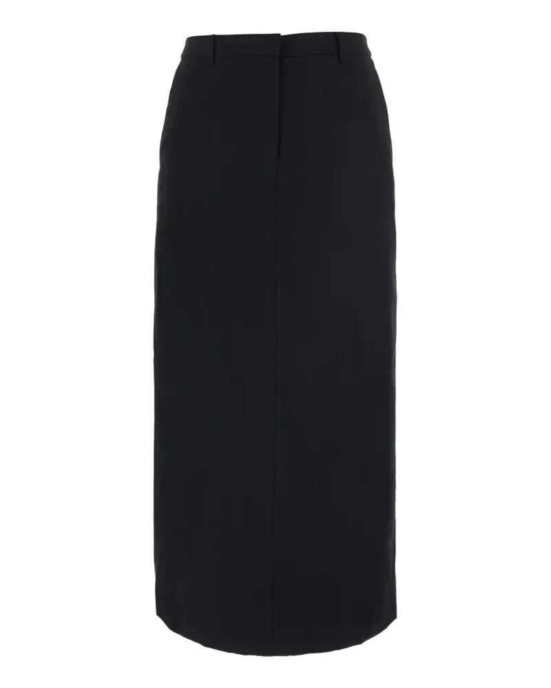 Dunst rear-slit pencil skirt - Schwarz Schwarz