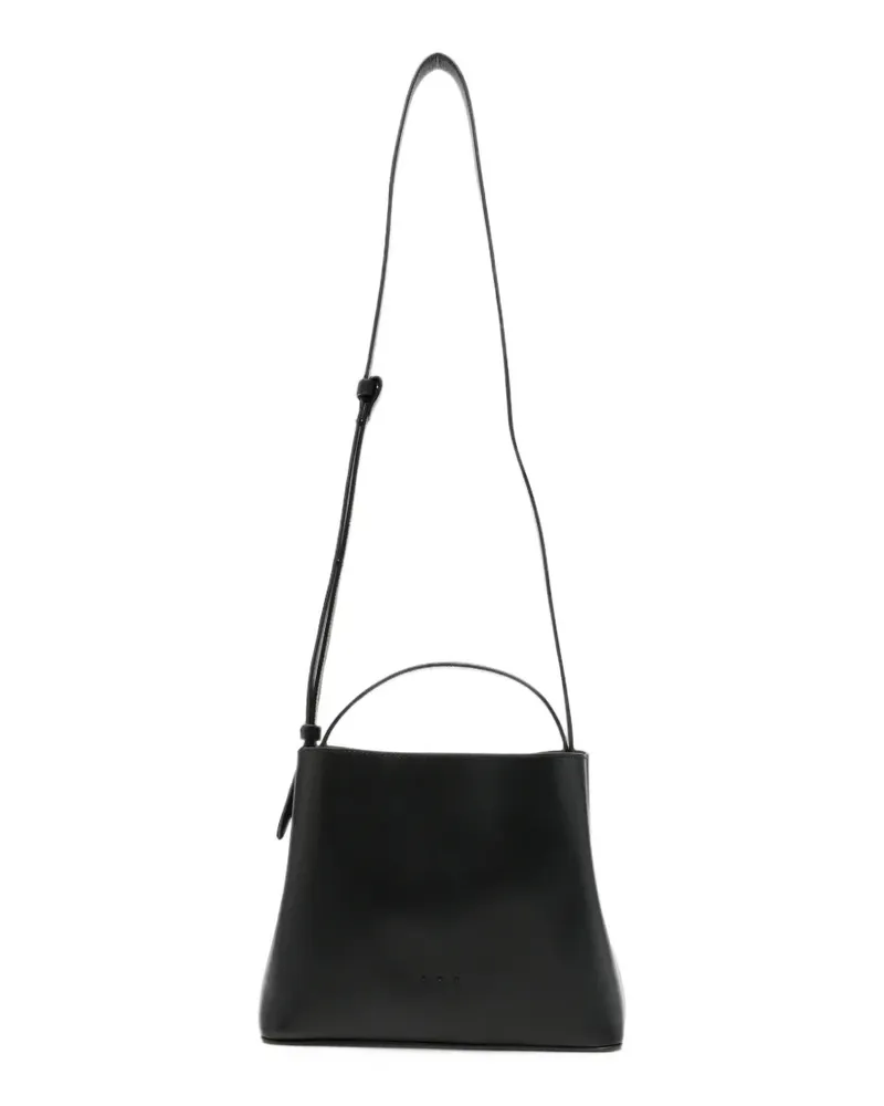 Aesther Ekme mini leather tote bag - Schwarz Schwarz