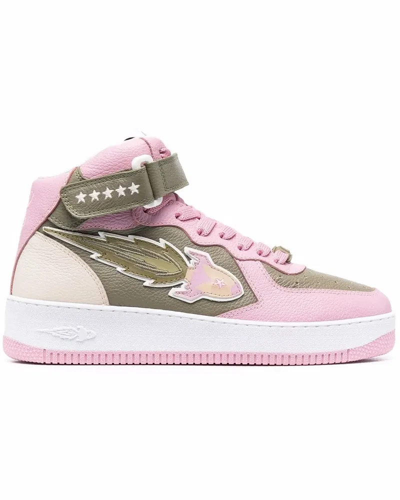 ENTERPRISE JAPAN EJ Rocket Sneakers mit Schnürung - Rosa Rosa