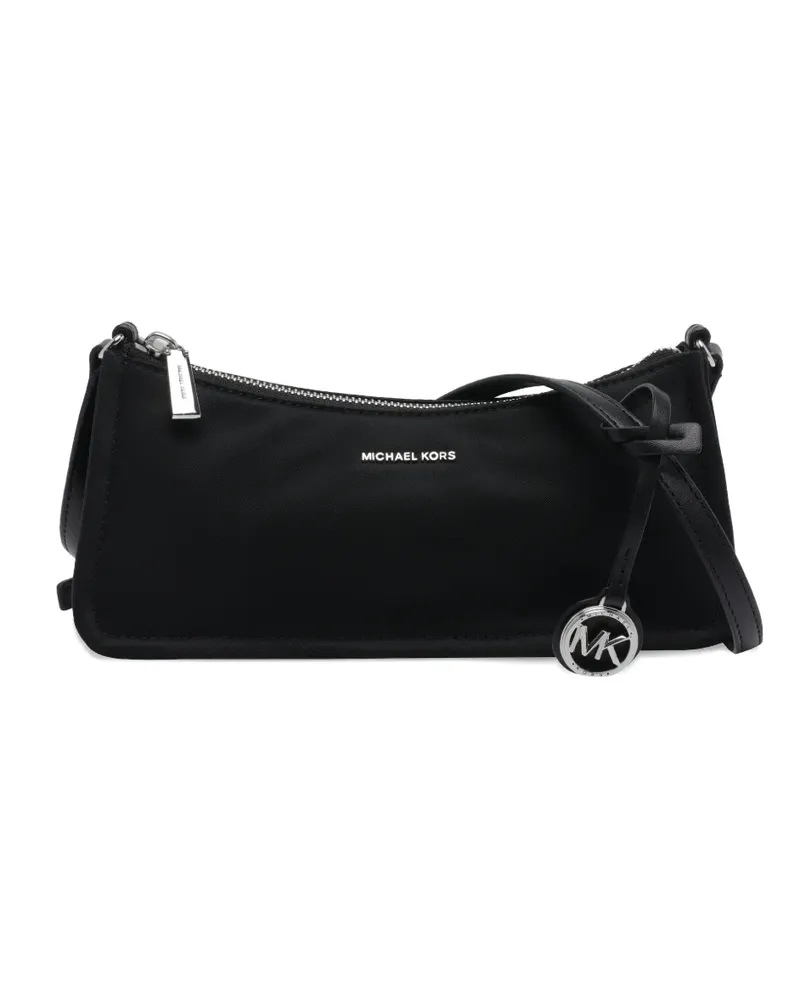 Michael Kors small Zadie logo-charm crossbody bag - Schwarz Schwarz