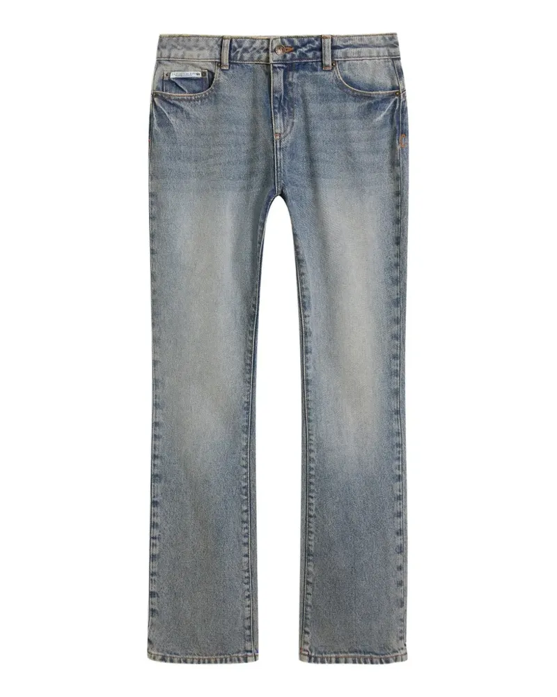 Juicy Couture Bestickte Bootcut-Jeans - Blau Blau
