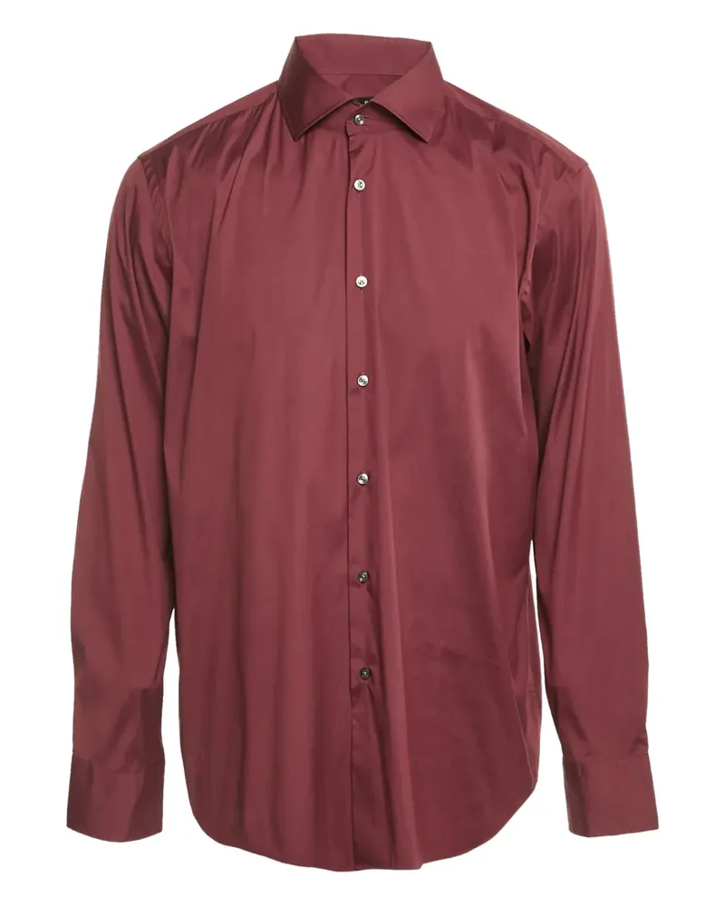 HUGO BOSS burgundy shirt - Rot Rot