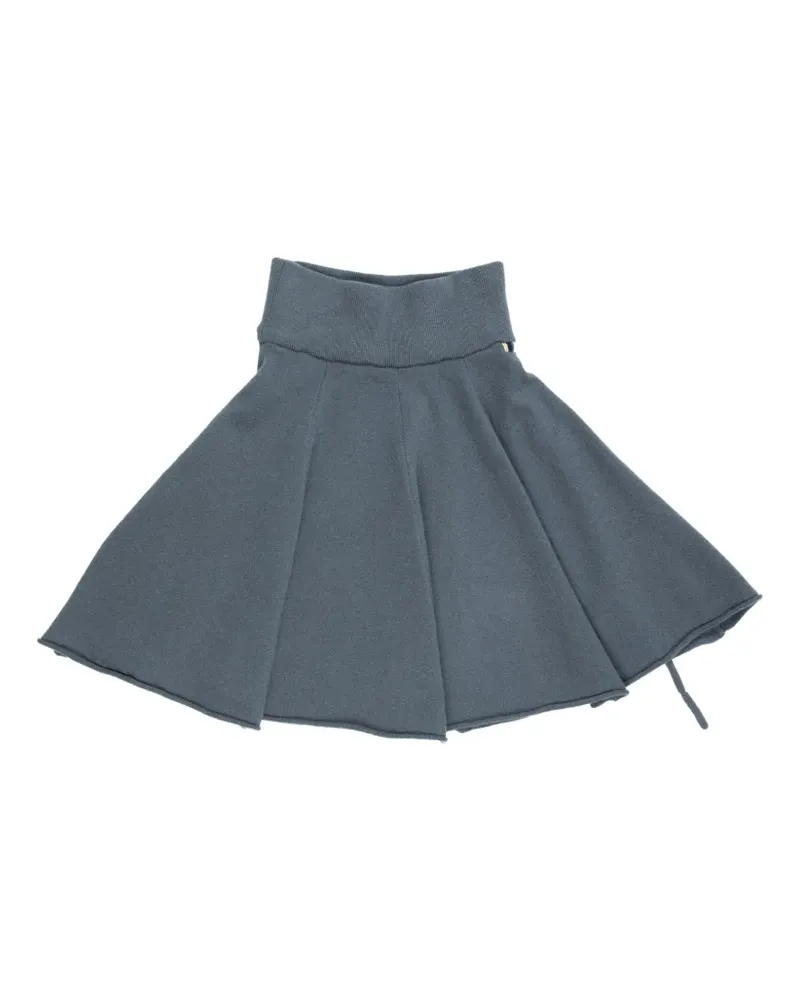 extreme cashmere A-line mini skirt - Grau Grau