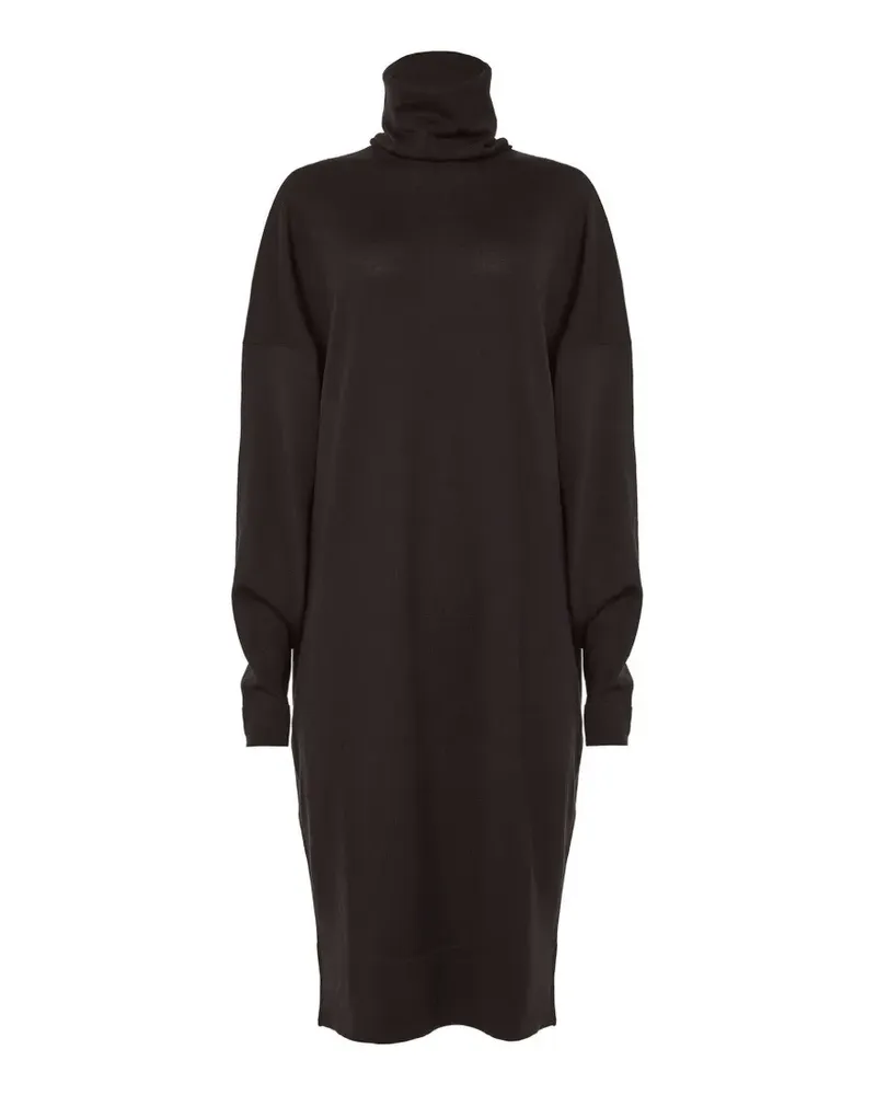 Wolford Midikleid mit Rollkragen - Braun Braun
