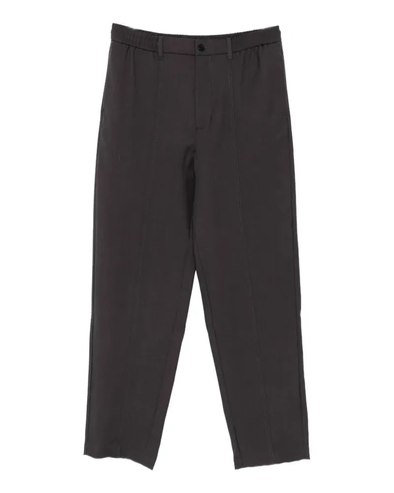 Emporio Armani elasticated-waist trousers - Grau Grau