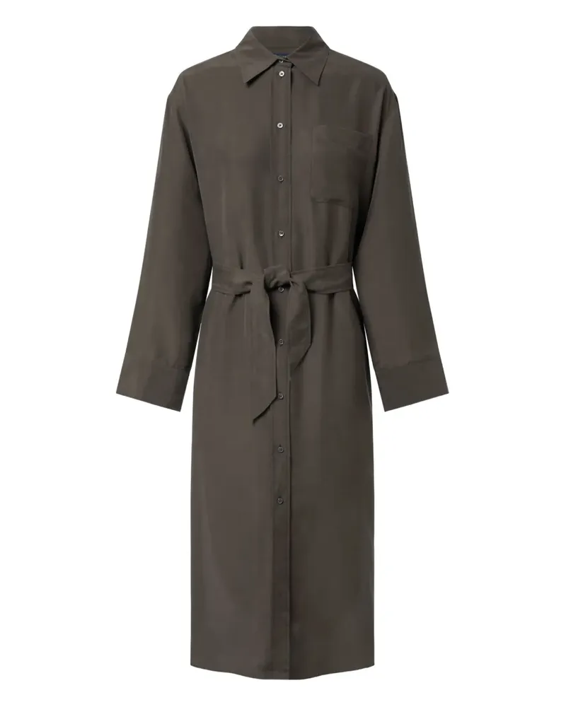 Soeur belted shirt midi dress - Braun Braun