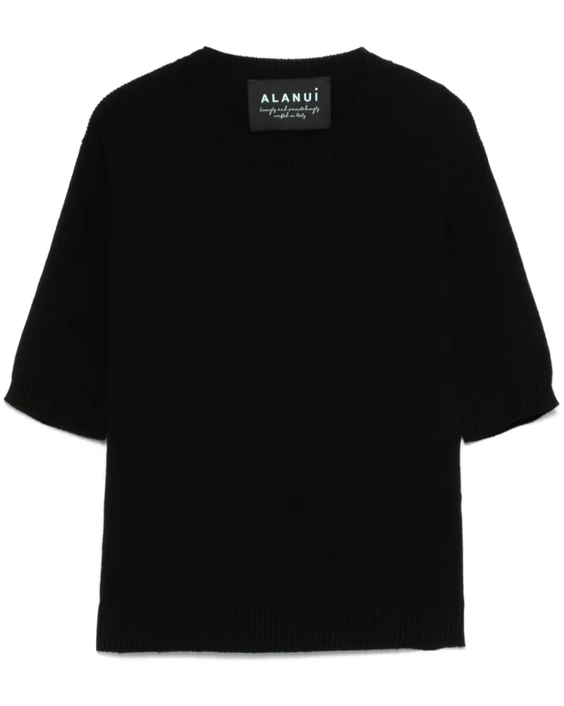 Alanui Finest T-Shirt - Schwarz Schwarz