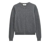 Kaschmirpullover mit Rundhalsausschnitt - Grau