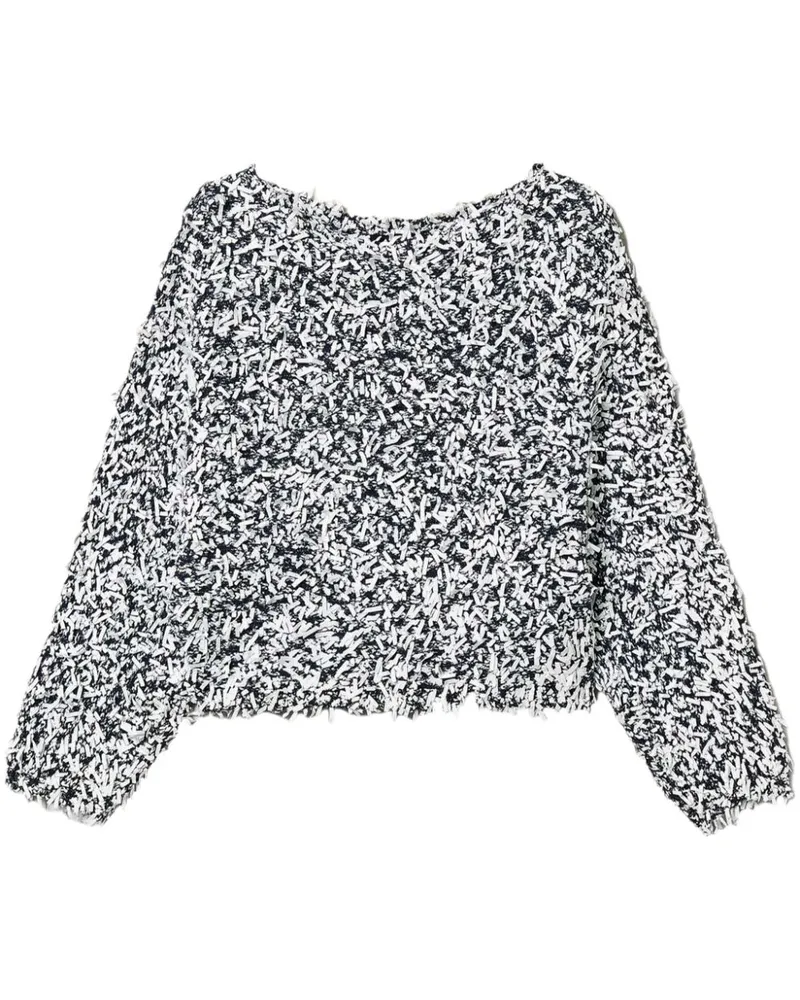 Twin-Set Grob gestrickter Pullover - Blau Blau