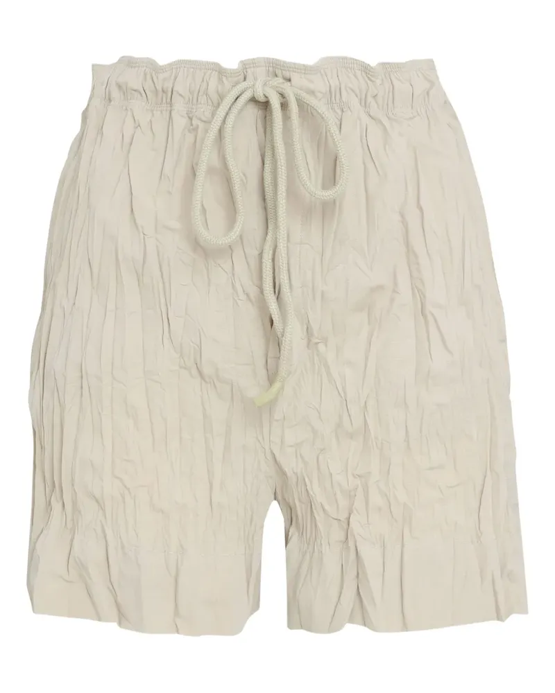Osklen Shorts mit Knitteroptik - Nude Nude