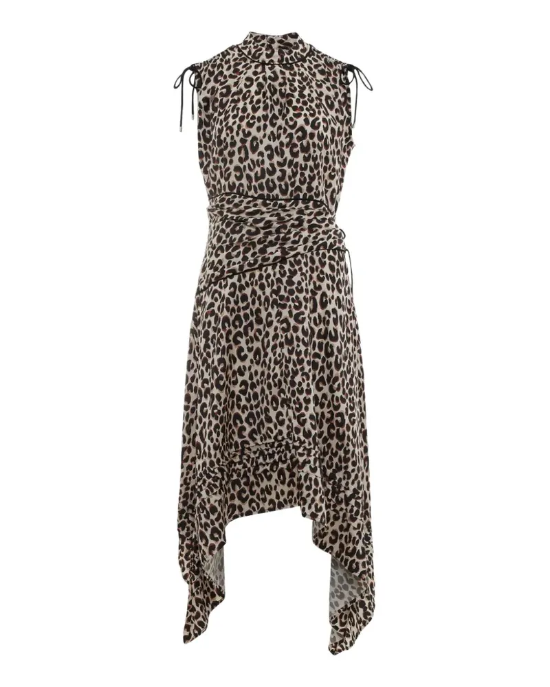 3.1 phillip lim Kleid mit Animal-Print - Nude Nude