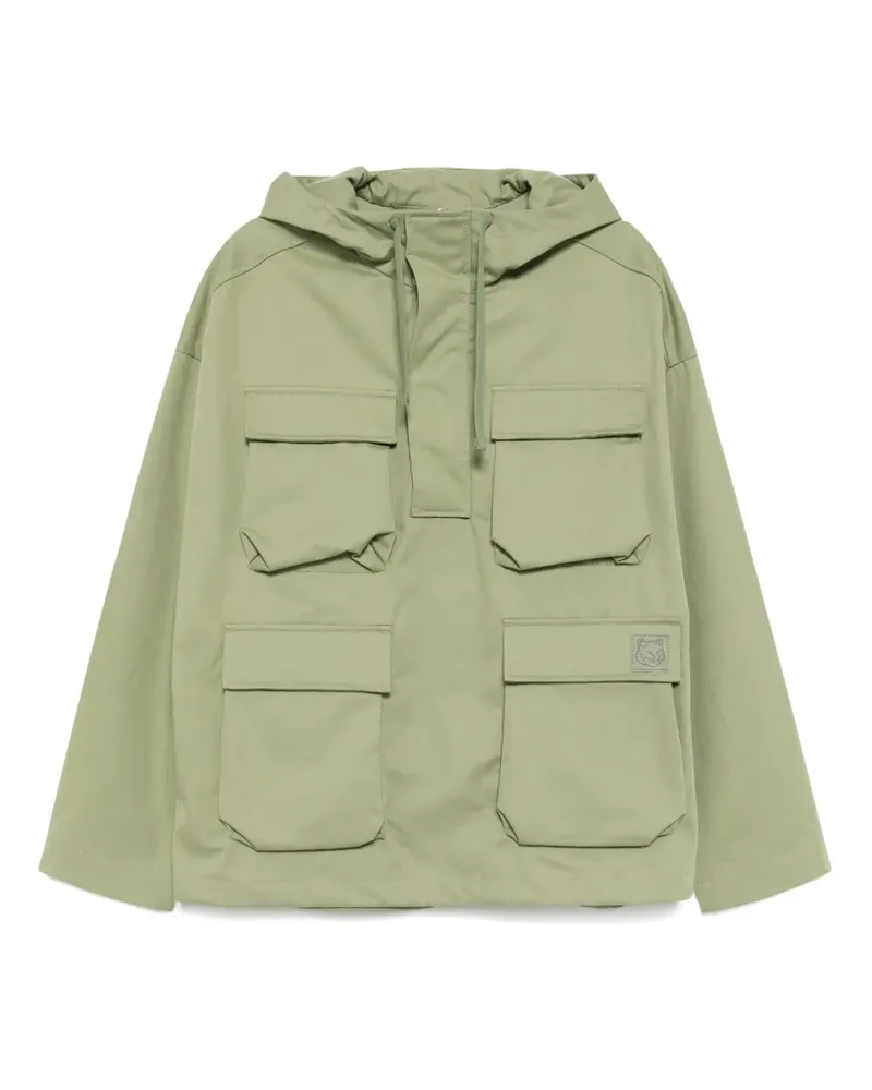 Kitsuné Popover Jacke - Grün Grün