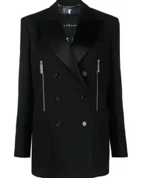 John Richmond Doppelreihiger Blazer Schwarz