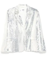 ROTATE Birger Christensen Blazer mit Pailletten Silber