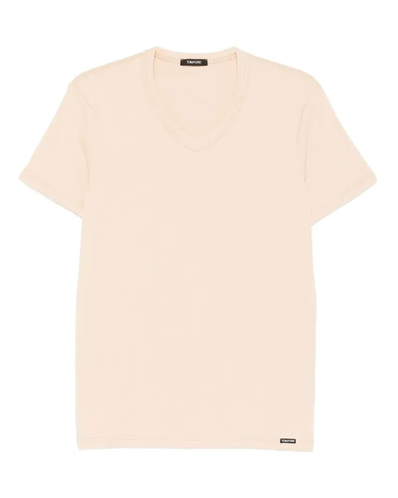 Tom Ford Klassisches T-Shirt - Nude Nude