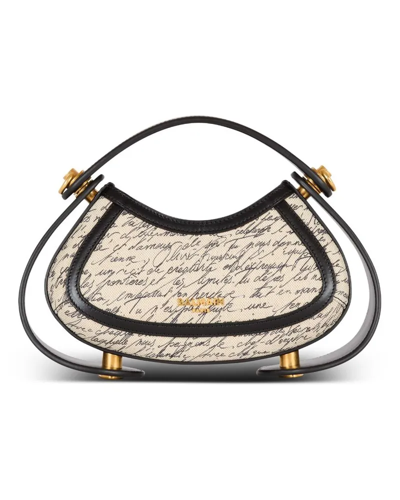 Balmain Jolie Madame Love Letter Tasche - Nude Nude