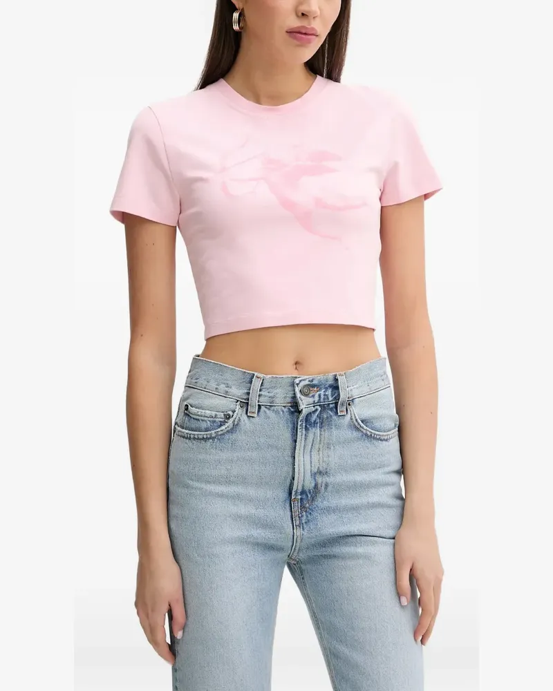 Fiorucci printed T-shirt - Rosa Rosa
