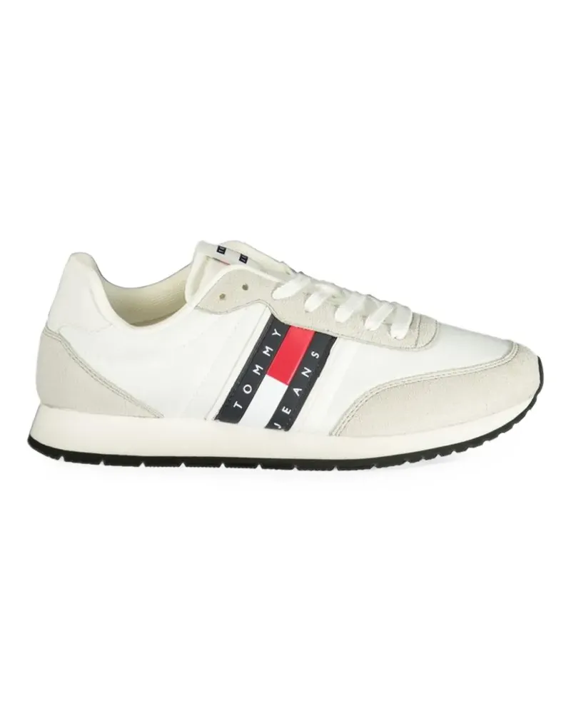 Tommy Hilfiger Sneakers mit Logo-Print - Weiß Weiß