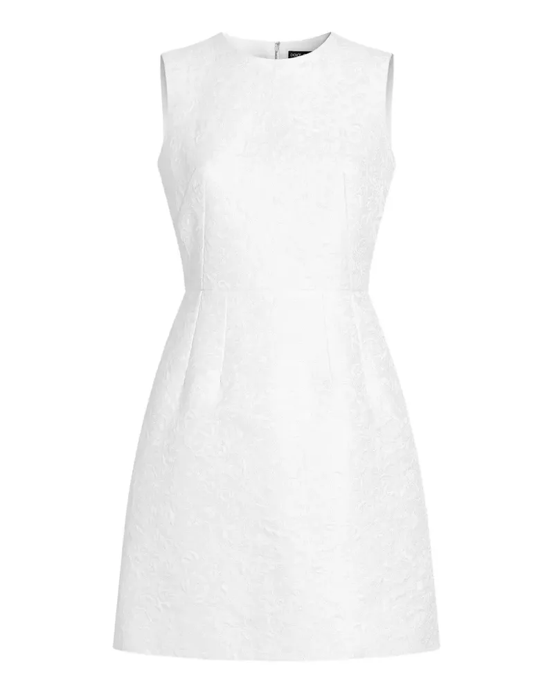Dolce & Gabbana short brocade dress - Weiß Weiß