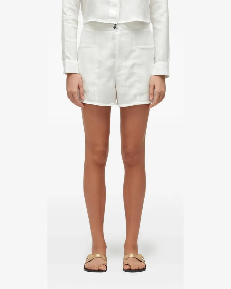 Osklen front-pockets shorts - Weiß Weiß