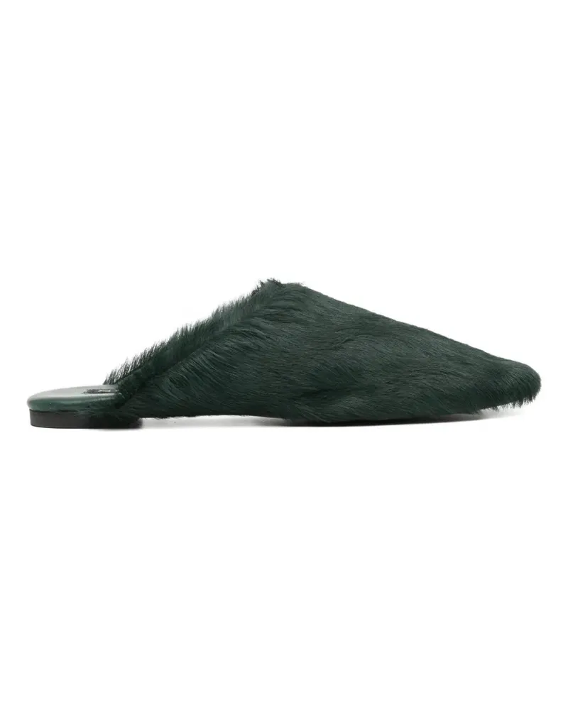 SENSO Caelan pony-hair mules - Grün Grün