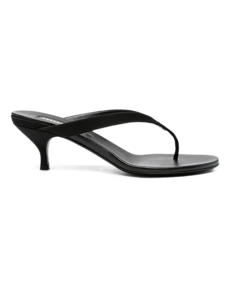 Miu Miu thong-strap kitten-heel sandals - Schwarz Schwarz