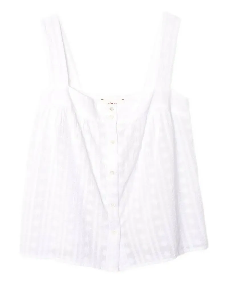 Xírena square-neck top - Weiß Weiß